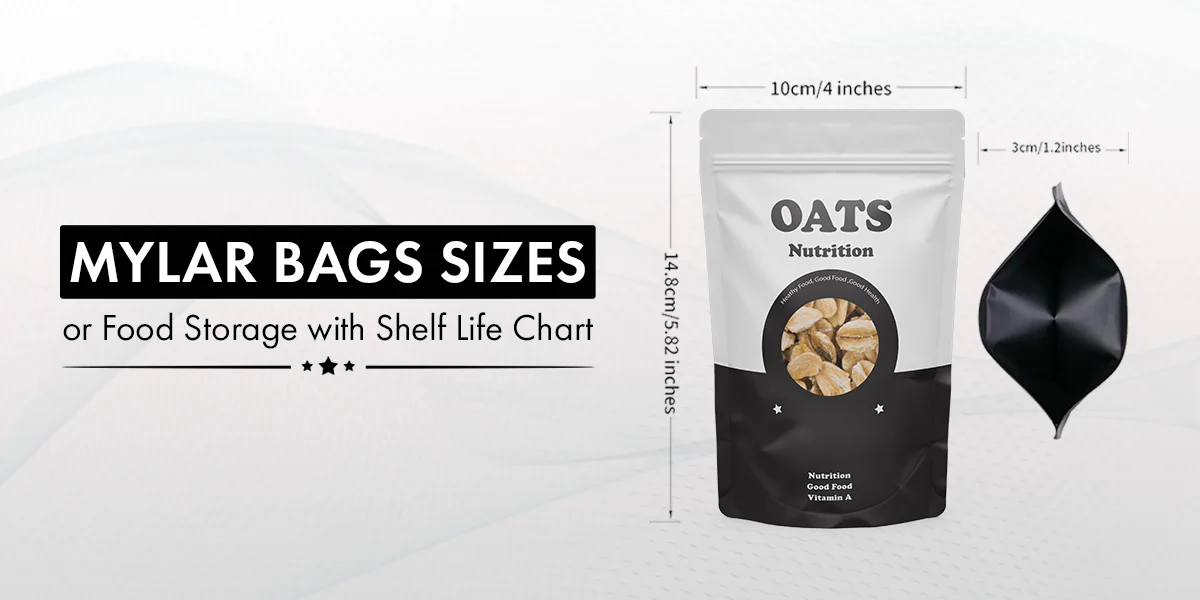 Mylar Bags Sizes