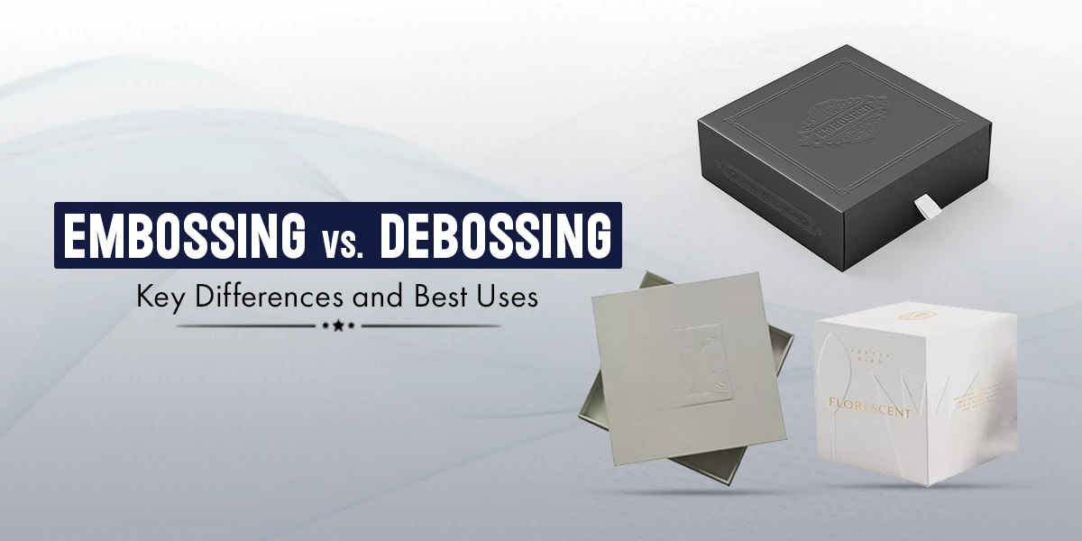Embossing vs. Debossing