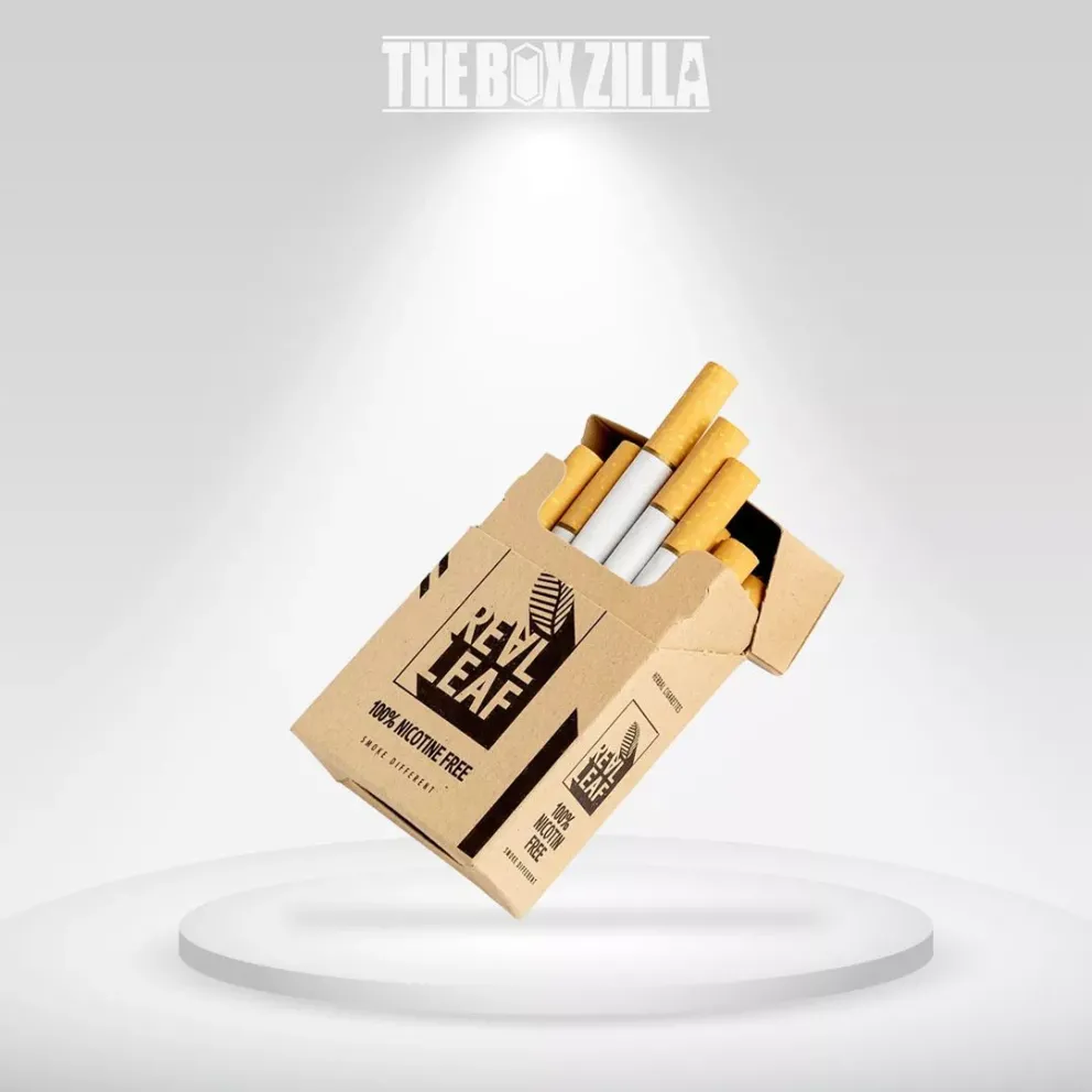 kraft tobacco Order Custom Kraft Cigarette Boxes