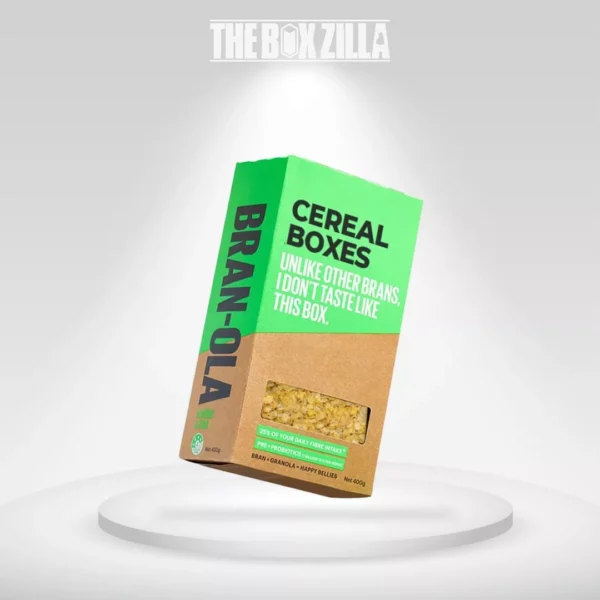 Custom Cardboard Cereal Boxes