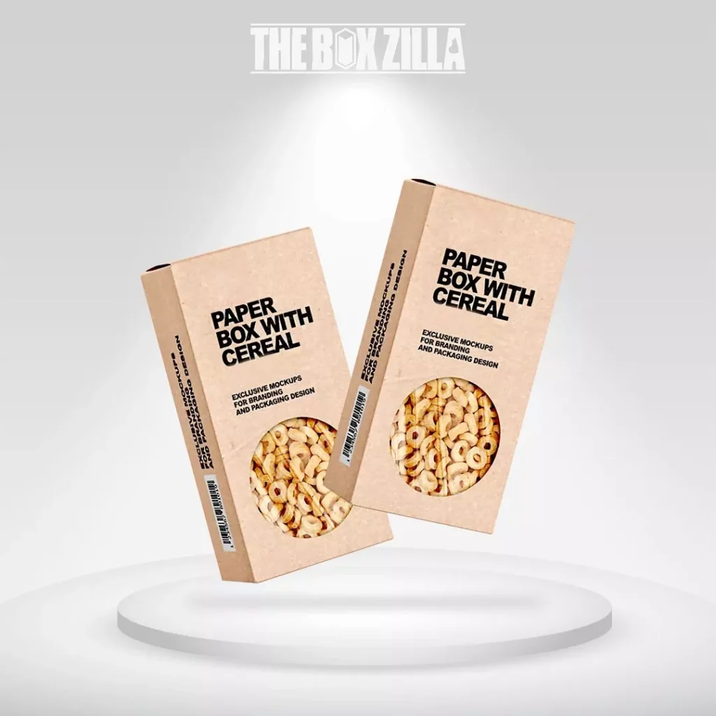 Custom Kraft Cereal Boxes