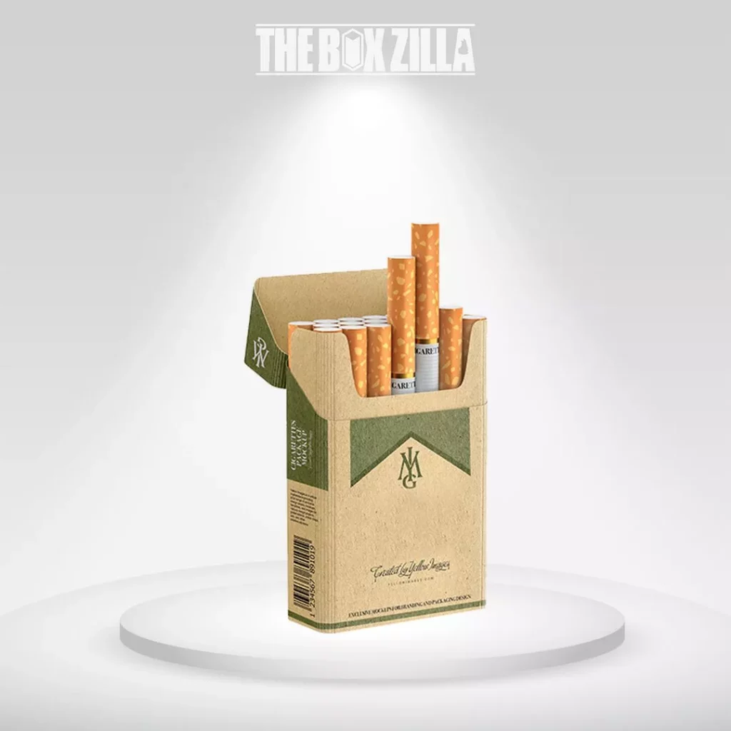 Custom Kraft Cigarette Boxes
