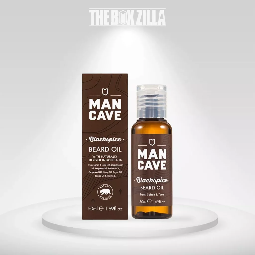 custom design beard oil boxes
