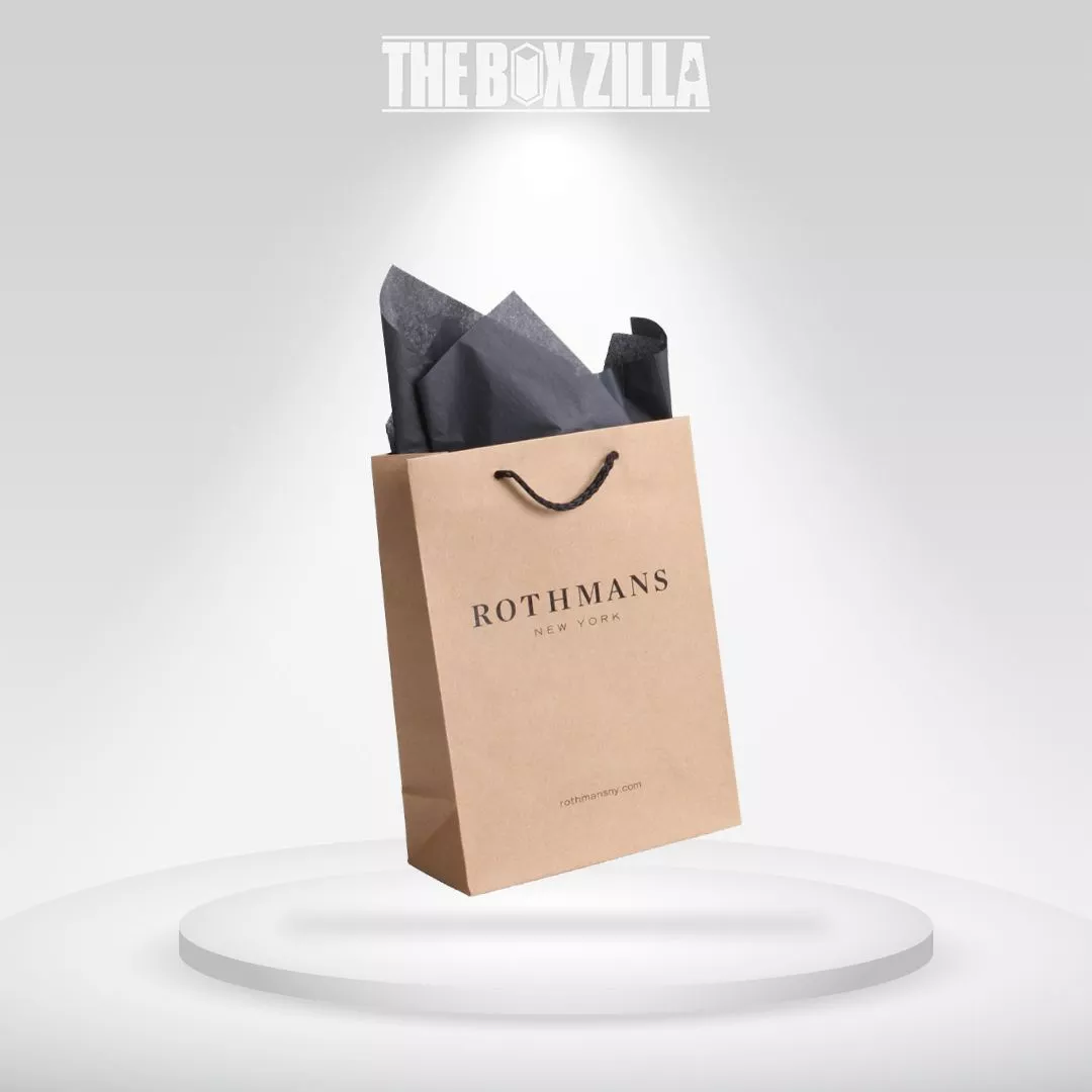 kraft gift bags