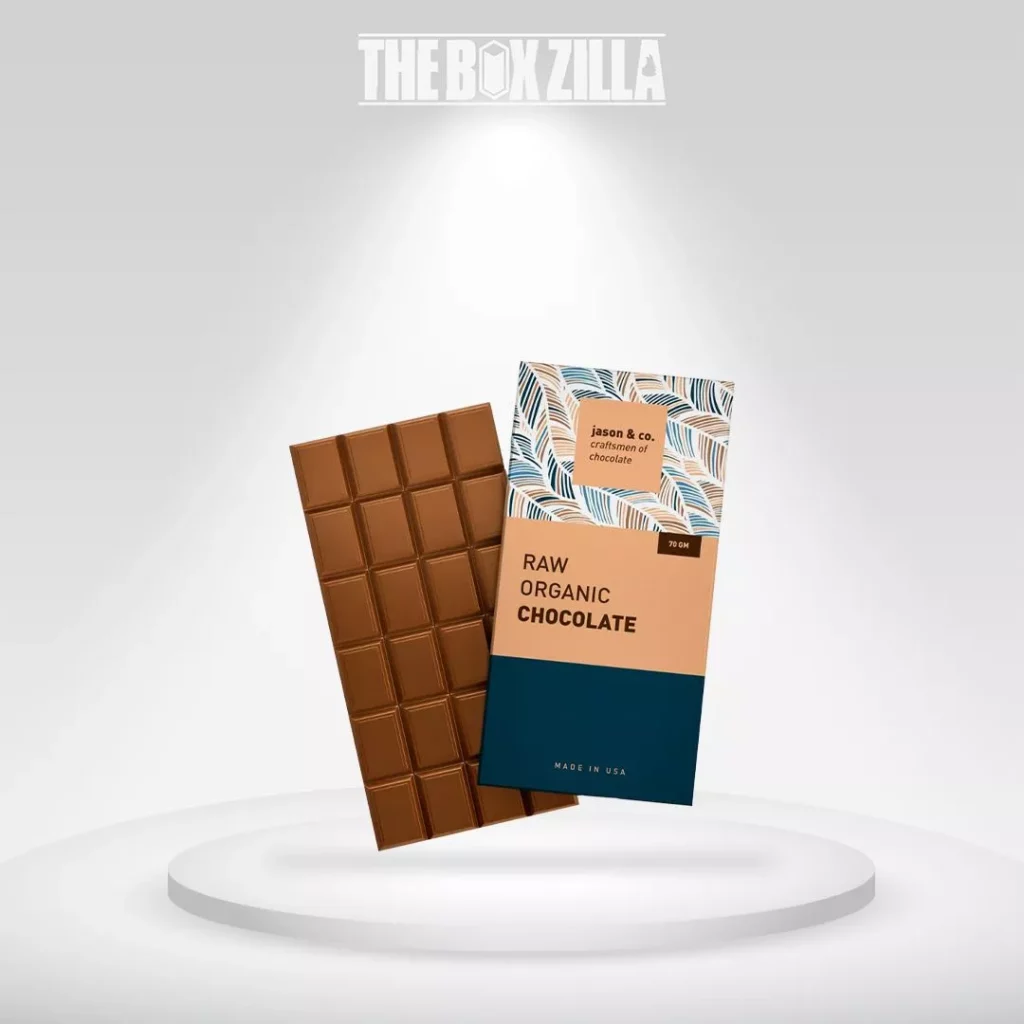 shroom chocolate bar packaging with custom design