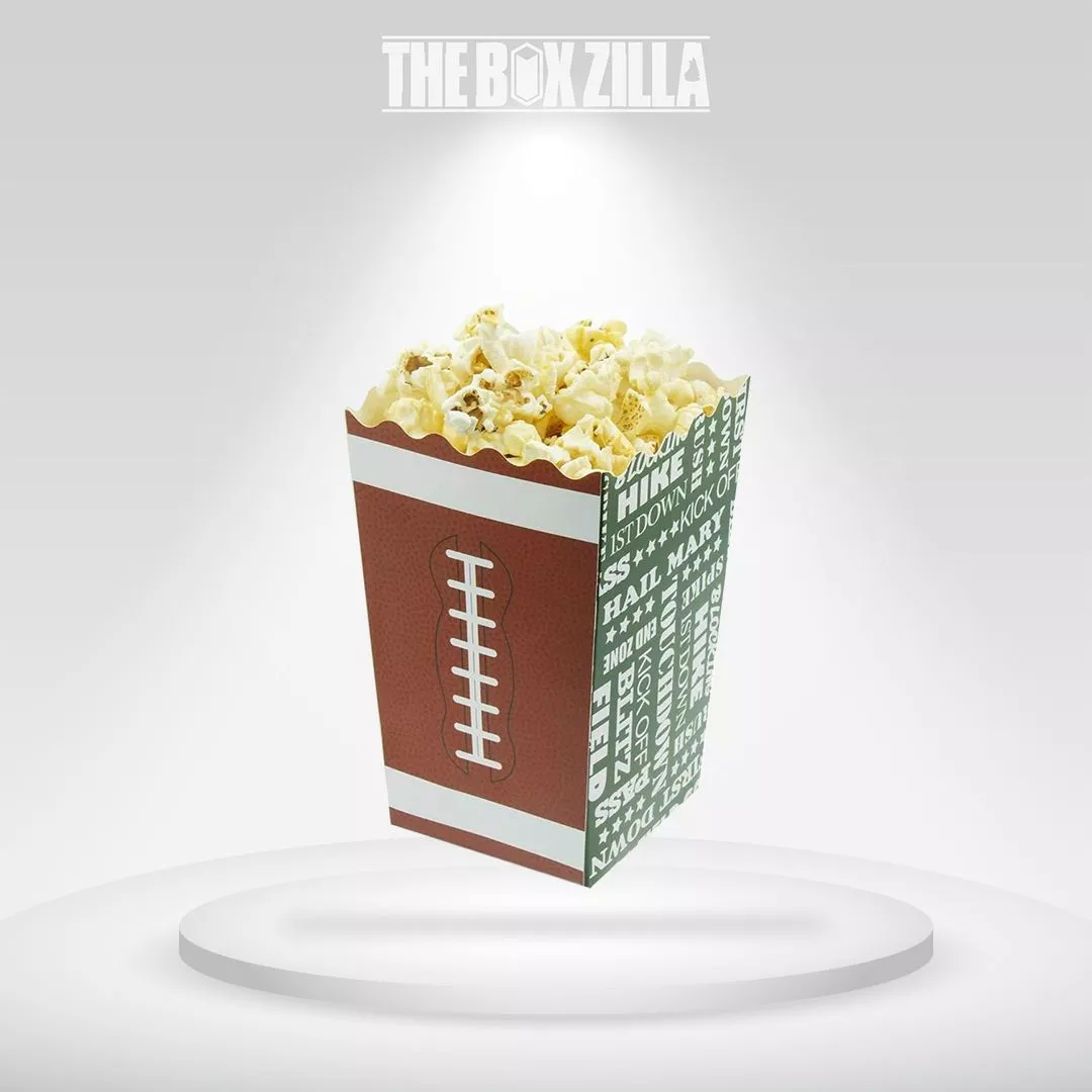 mini pink popcorn boxes