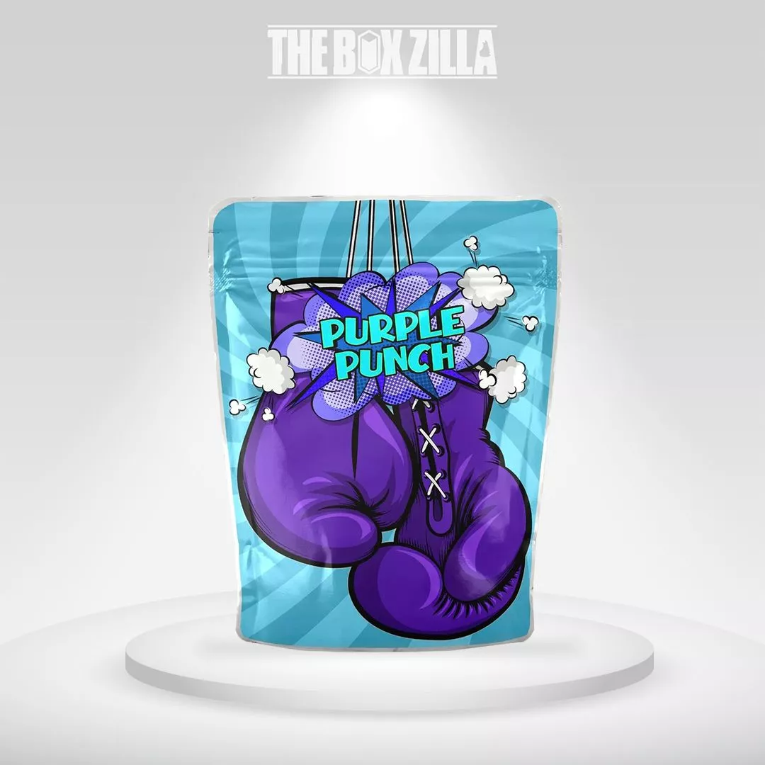 Custom Child resistant mylar bags with logo