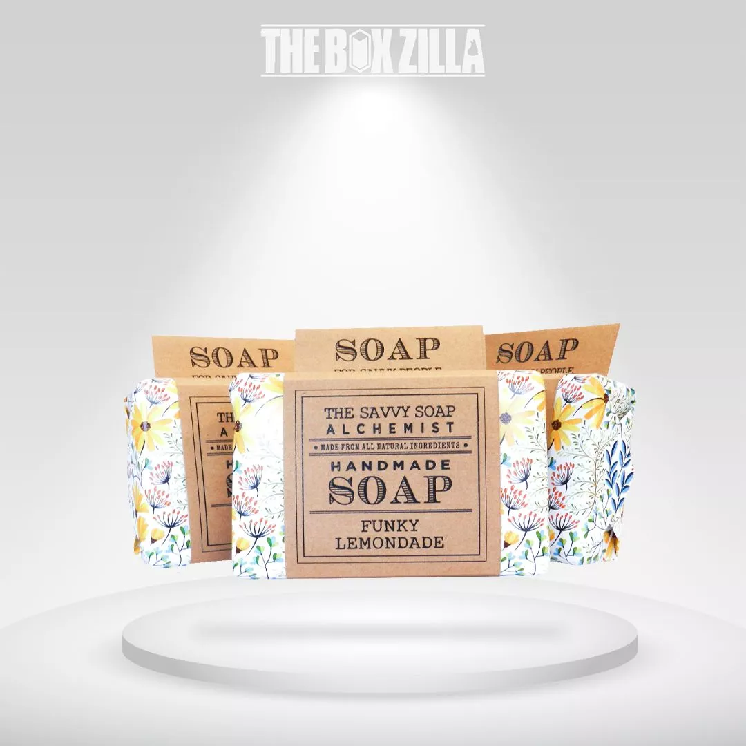 cardboard soap sleeves