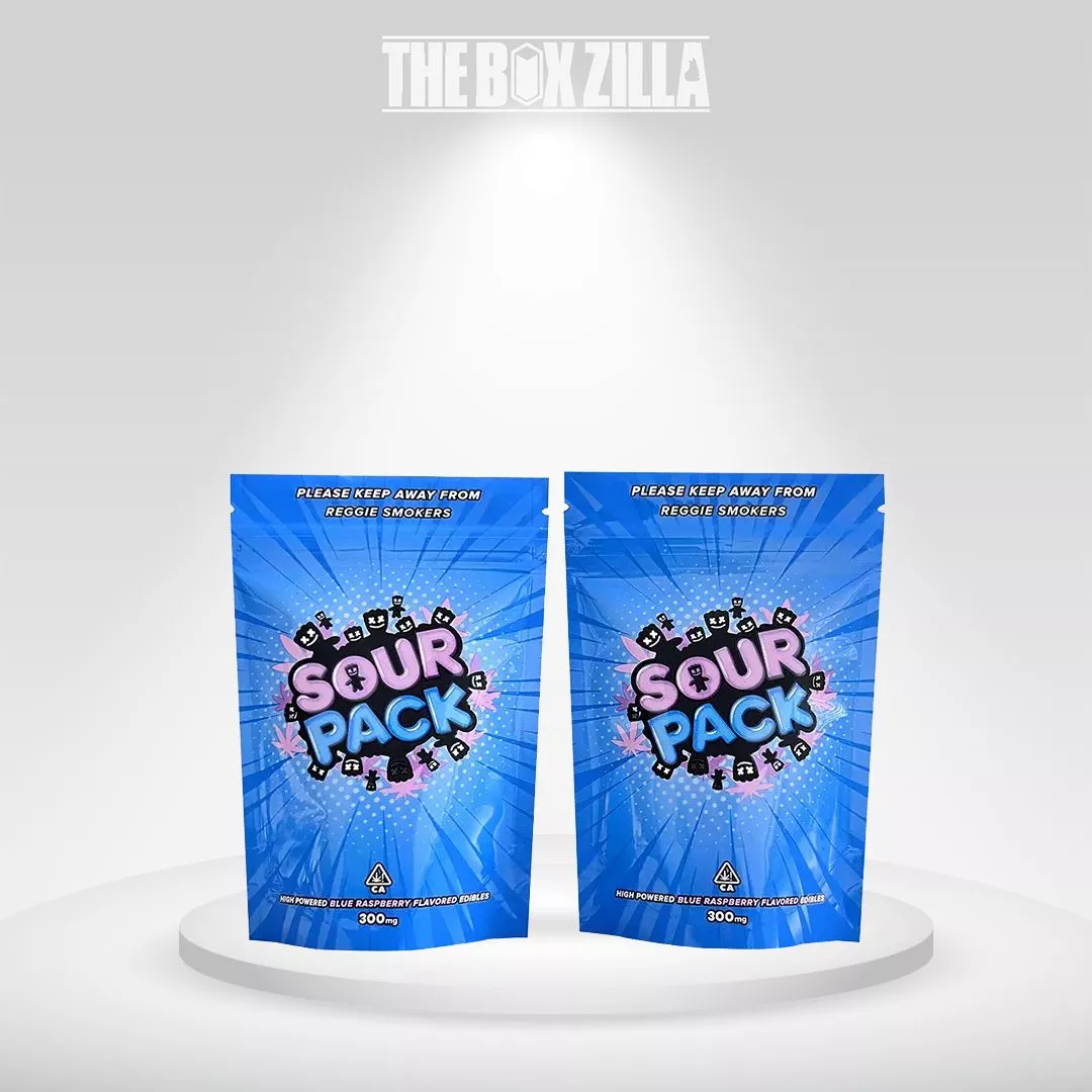 Resealable stand up mylar bags