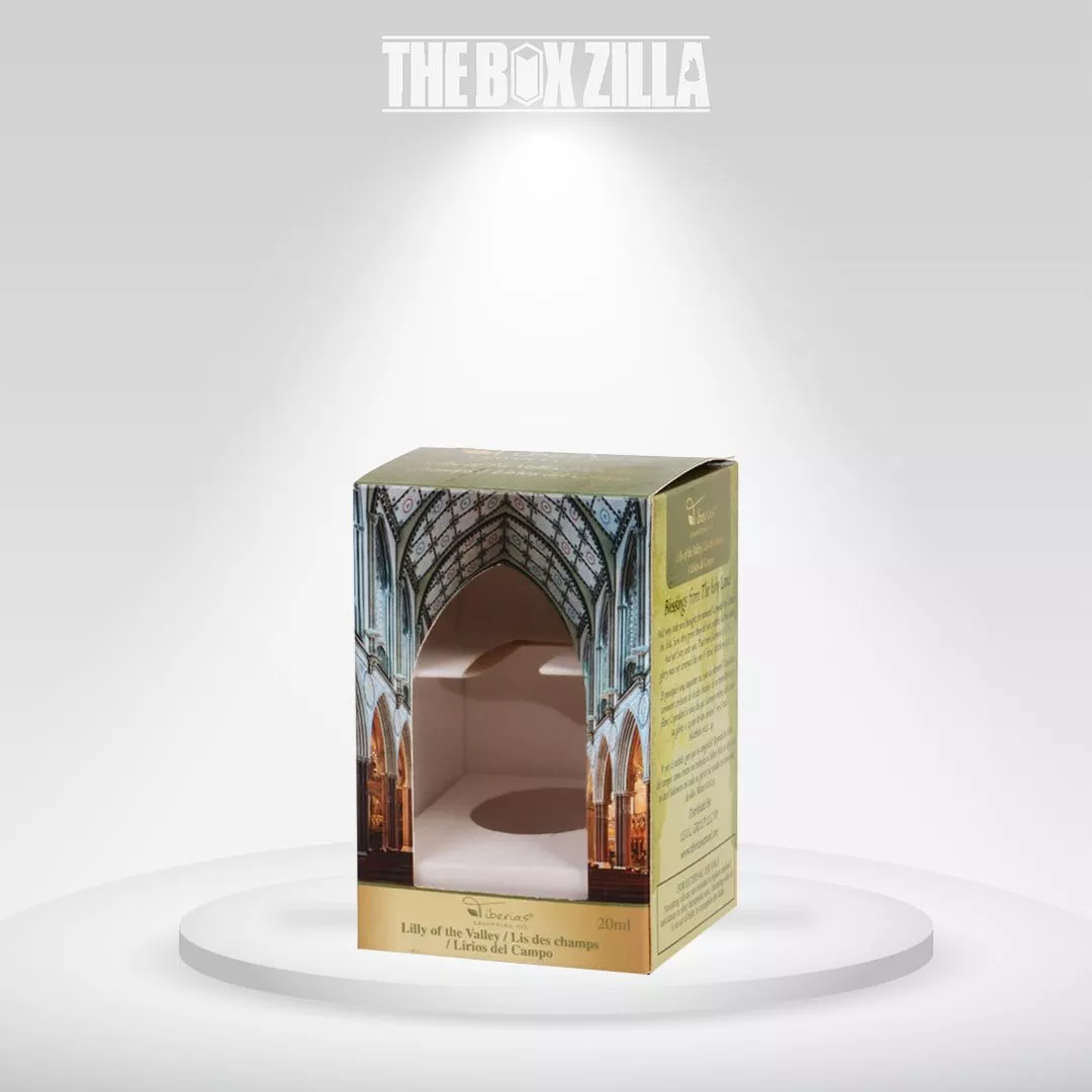 Custom pharma boxes with die cut window