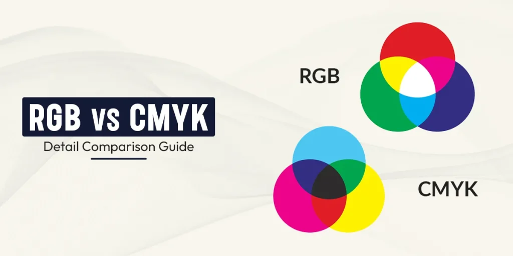 RGB vs CMYK Detail Comparison guide