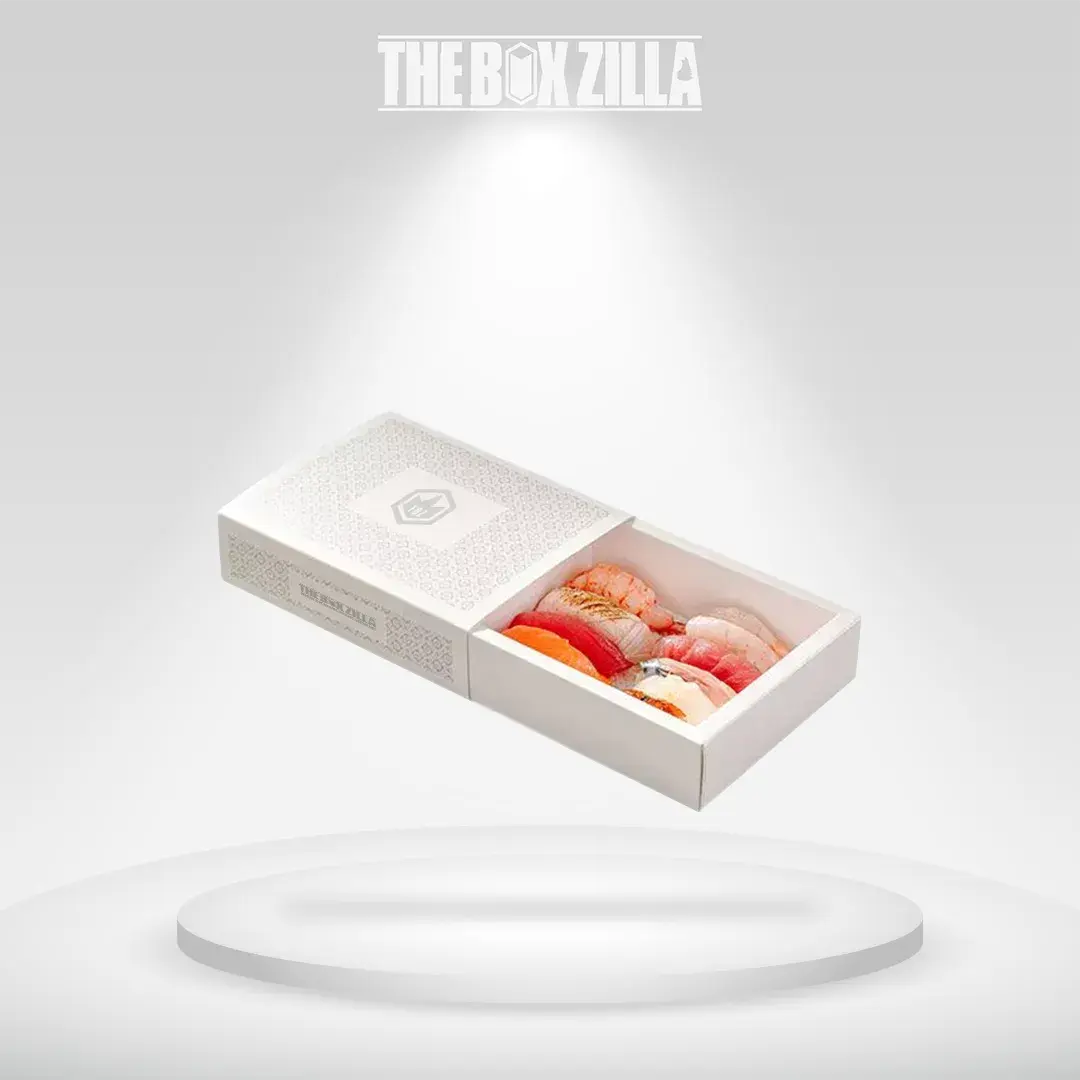white personalized bento boxes