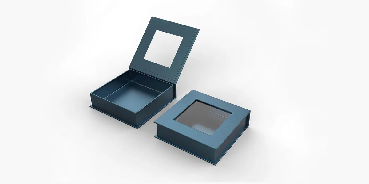 Rigid Box with PVC Window