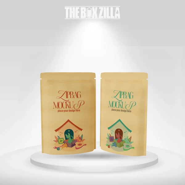 Custom Kraft Mylar Bags