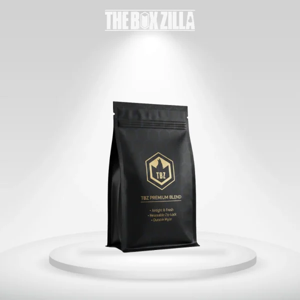 Custom Black Mylar Bags