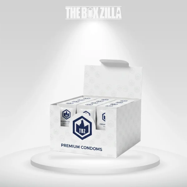 Custom condom display boxes