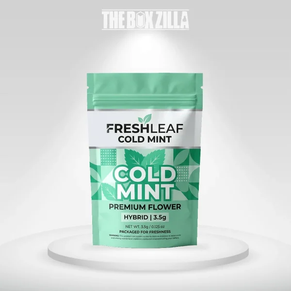 cold mint 3.5g mylar bag USA