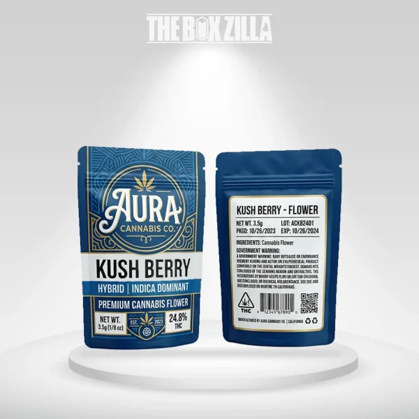 Aura 3.5g mylar bag USA