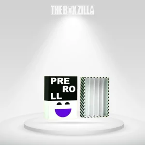 Custom Lid & Tray Pre Rolls Joints Packaging