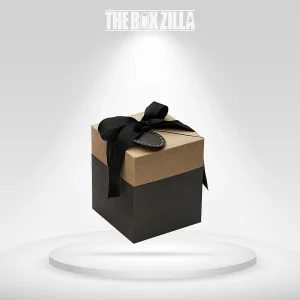 Custom Aqua Popup Gift Boxes