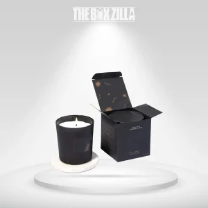 Custom Black Candle Boxes
