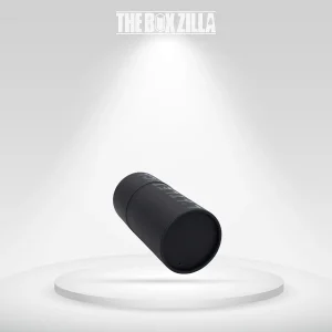 Custom Black Paper Tubes Packaging