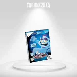 Custom Blue Cereal Boxes