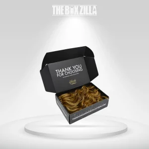Custom Card stock Hair Extension Boxes