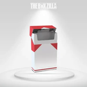 Custom Empty Paper Flip Top Cigarette Boxes