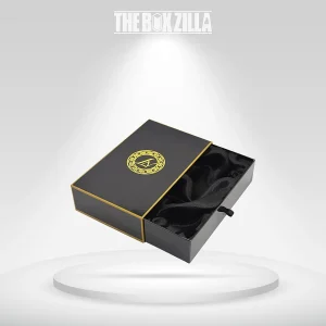 Custom Hair Extension Boxes With Gold Foiling