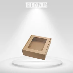 Custom Kraft Window Boxes