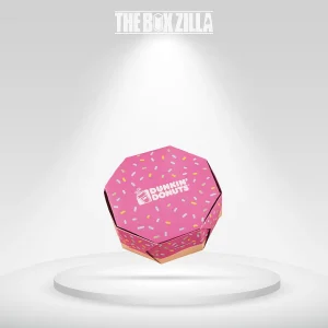 Custom Pink Donut Boxes