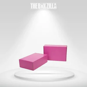 Custom Pink Kraft Boxes