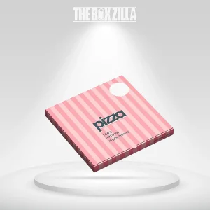 Custom Pink Pizza Boxes