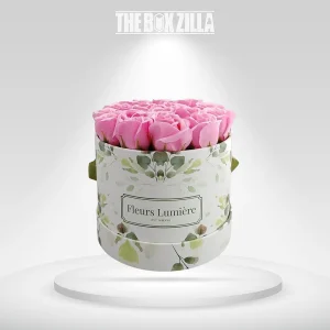 Custom Round Flower Boxes