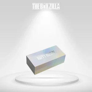 Custom Silver Foiled Rigid Boxes