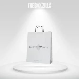 Custom White Paper Bags