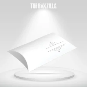 Custom White Pillow Boxes