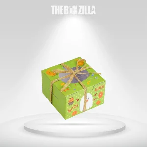 Custom Green Bakery Boxes
