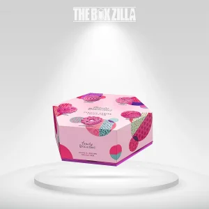 Custom Pink Bakery Boxes