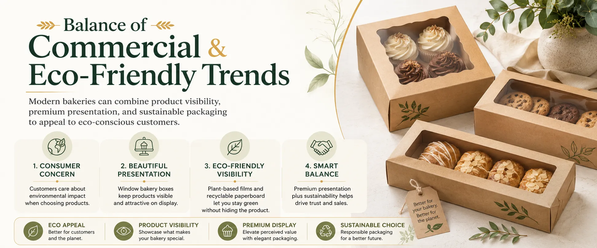 Balance of Commercial & Eco-Friendly Trends