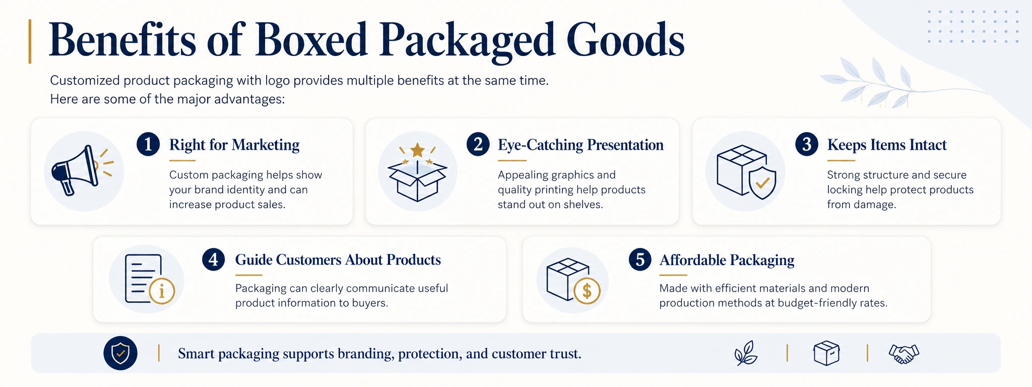Benefits of Boxed Packaged Goods