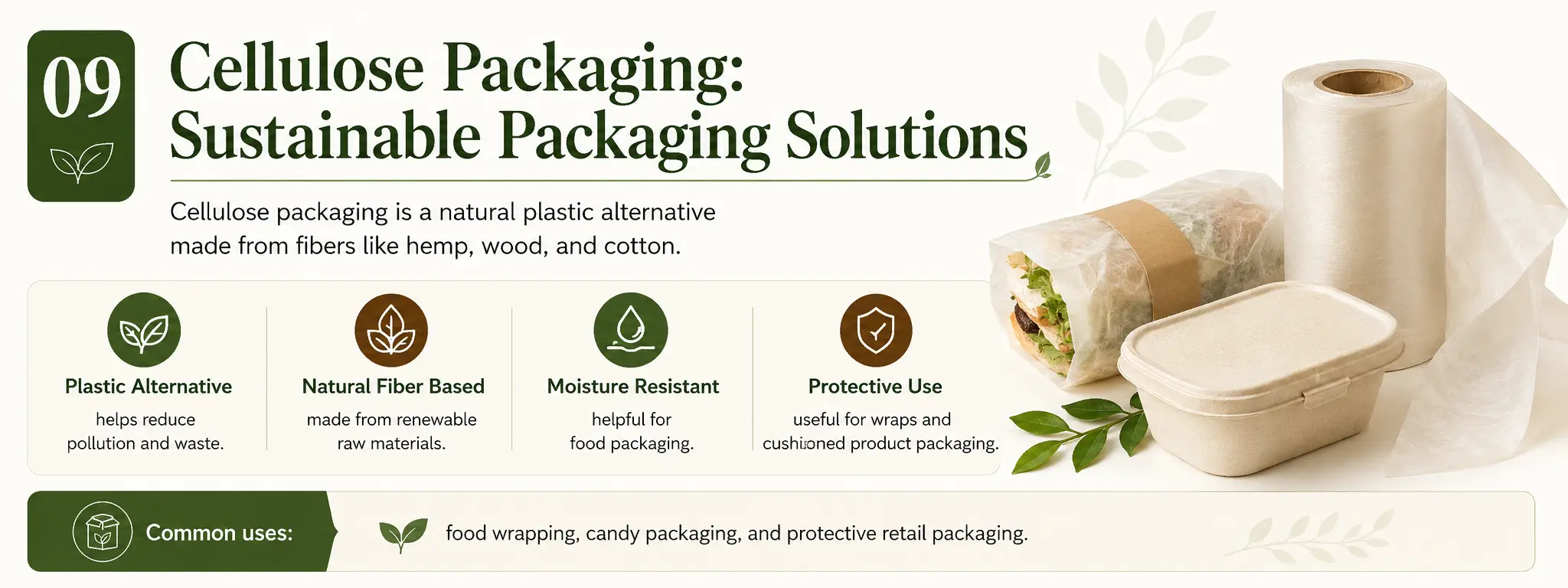 Cellulose Packaging Sustainable Packaging Solutions