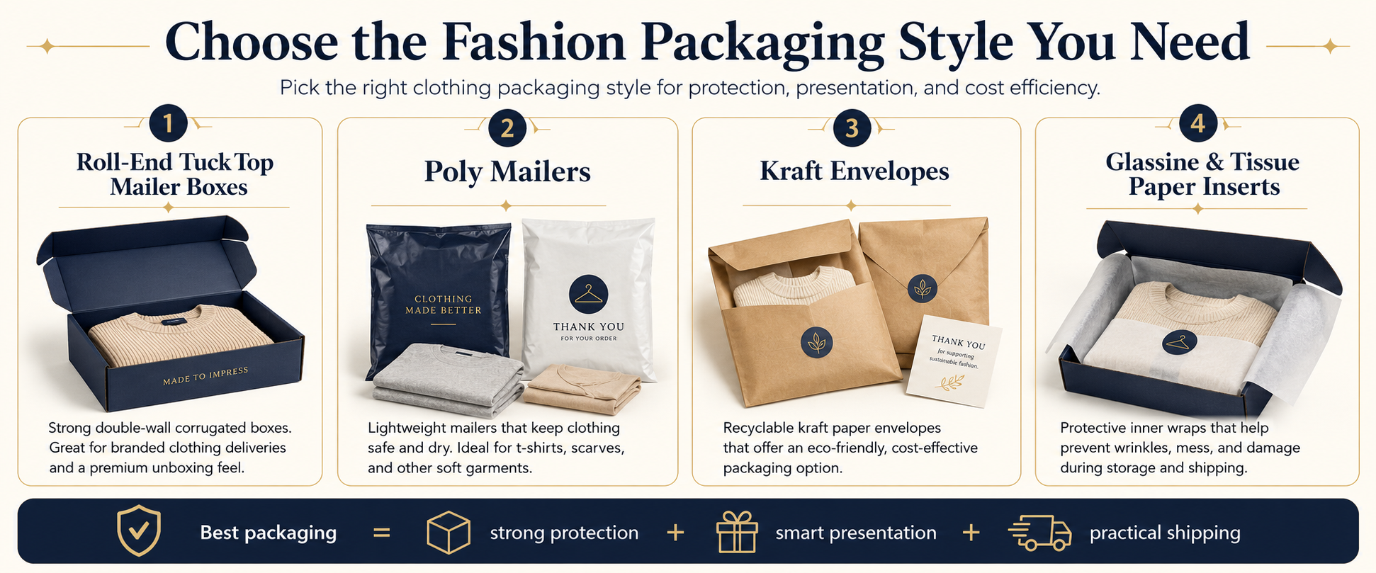 Choose the Fashion Packaging Style You Need