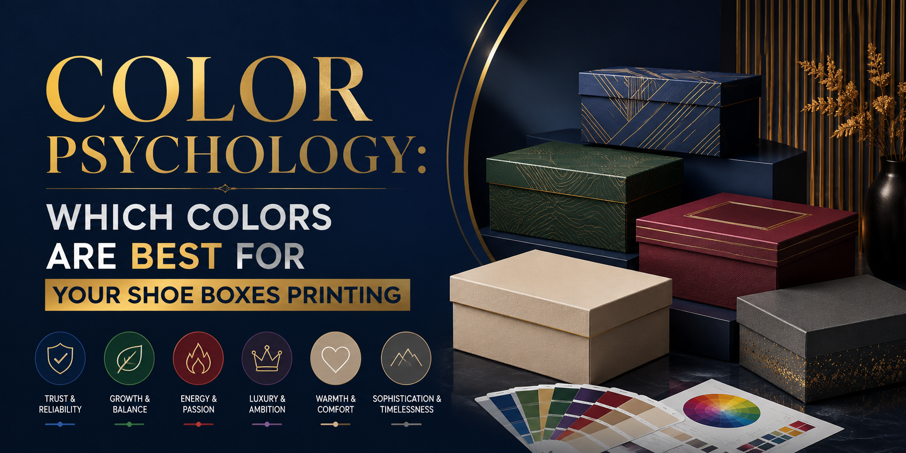 Color Psychology: How to Choose the Right Color For Shoe Boxes