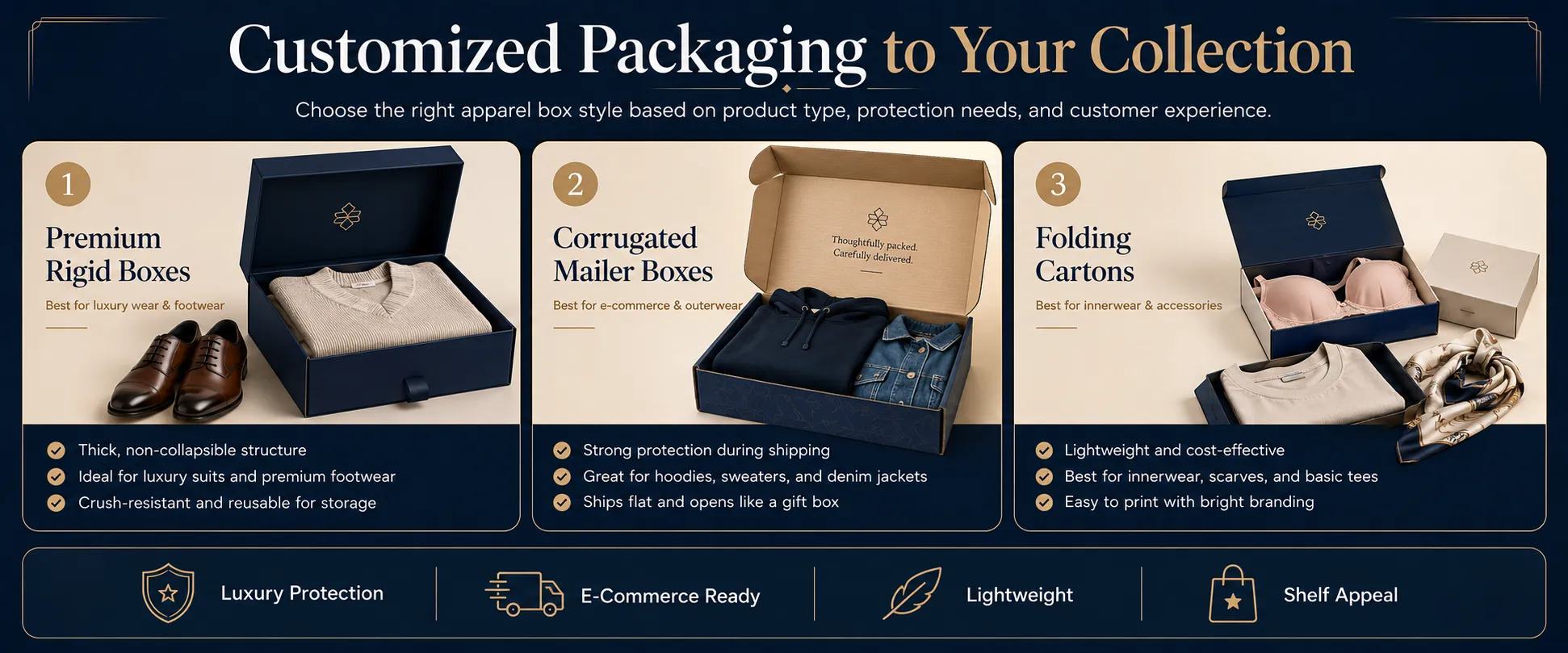 Customized Packaging to Your Collection
