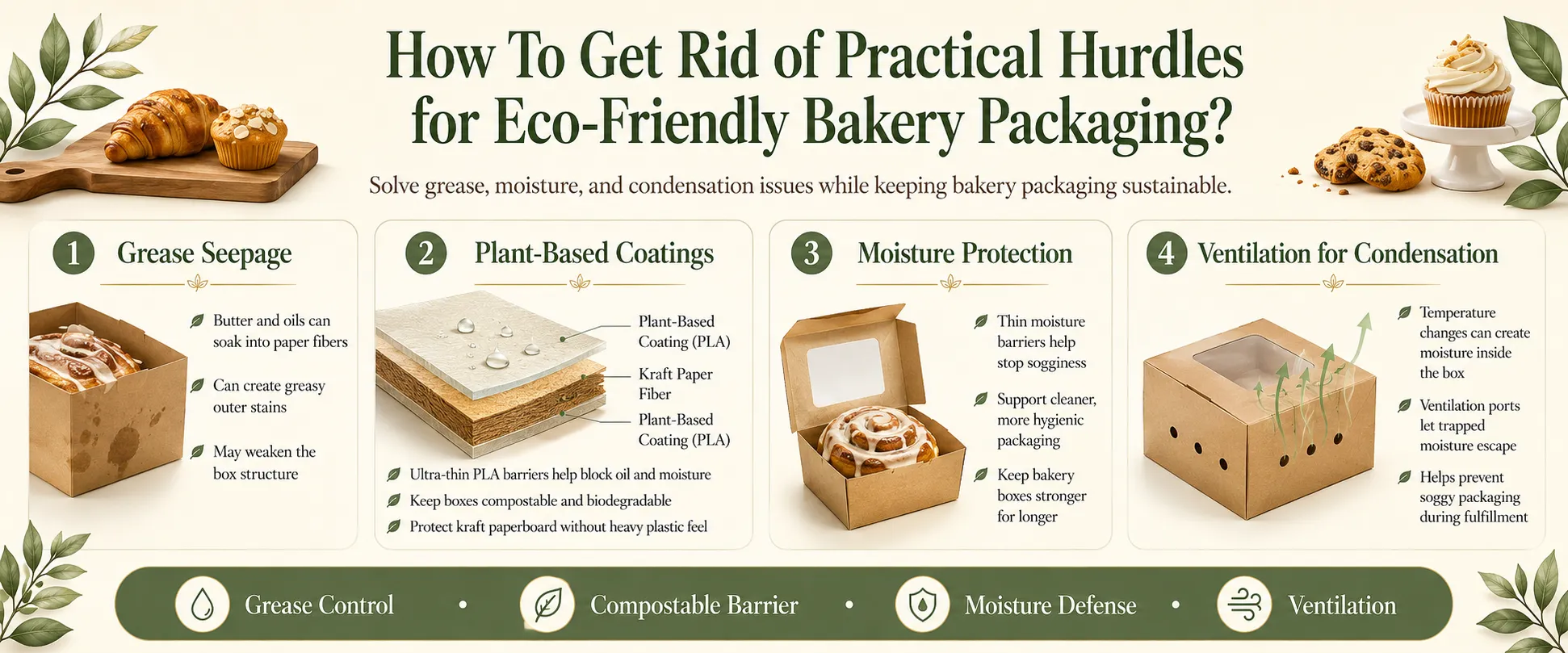 How To Get Rid of Practical Hurdles for Eco-Friendly Bakery Packaging