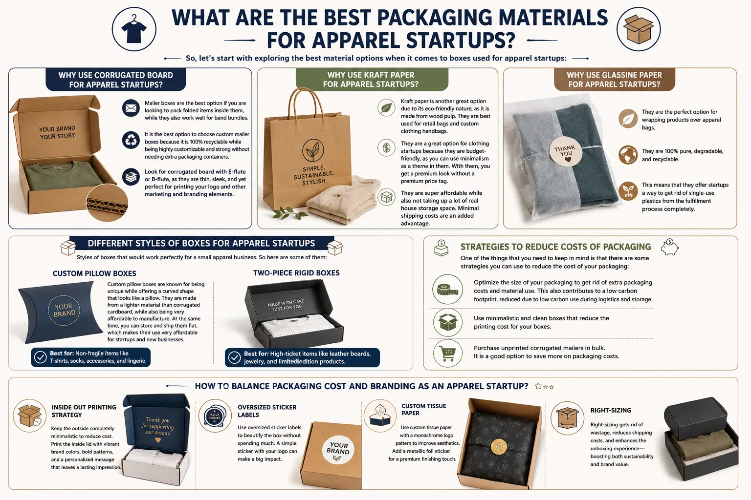 How to Balance Packaging Cost and Branding As an Apparel Startup