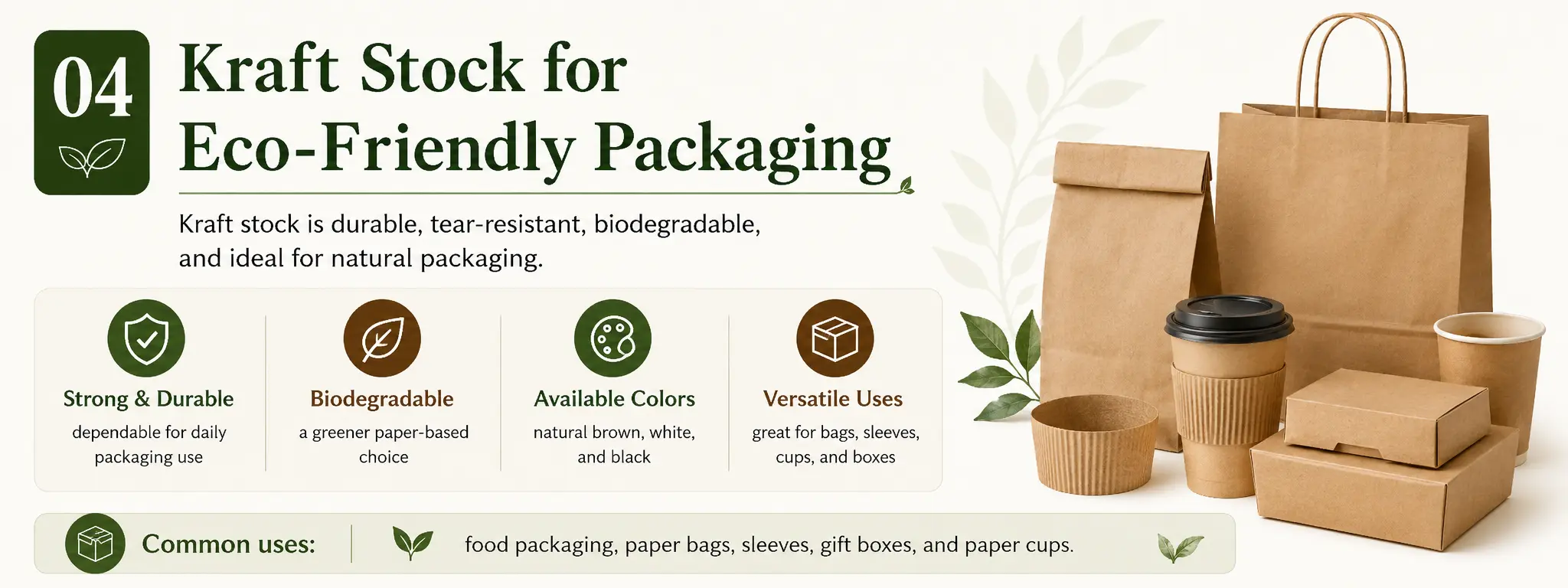 Kraf Stock for Eco-Friendly Packaging