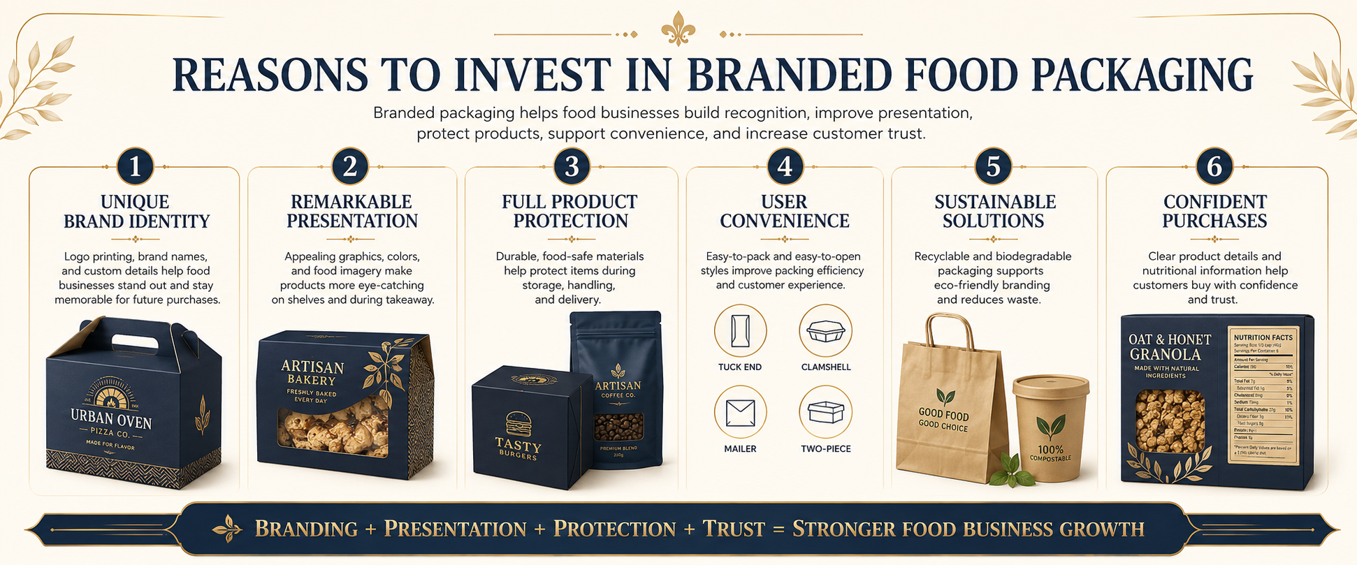 Reasons to Invest In Branded Food Packaging